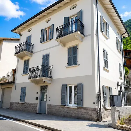 Lescen White - Swimming Pool Apartment Lezzeno